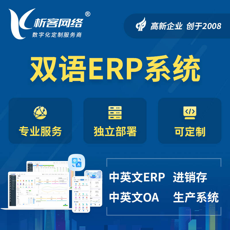 攀枝花双语ERP系统
